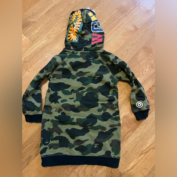 Bathing Ape kids 4-5 years old 110cm warm sweater good condition - Picture 8 of 8